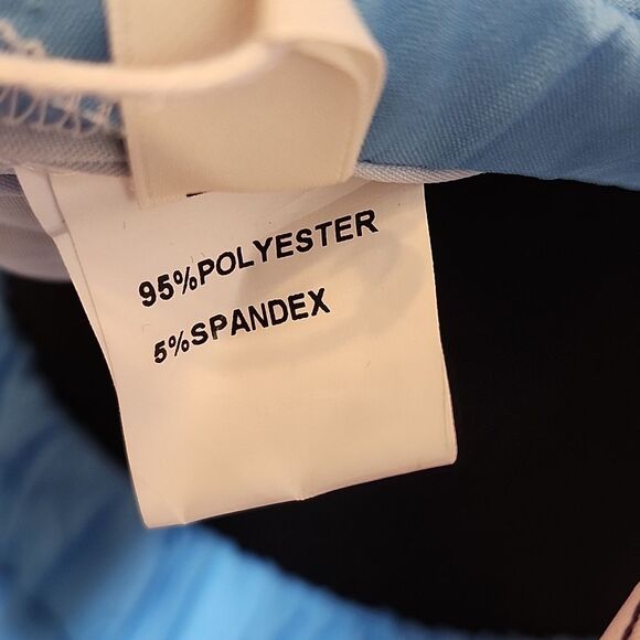 Easel NWT 2-pc Floral Maxi Dress, Light Blue, Pink, Cream, Fits S-M - Picture 11 of 12